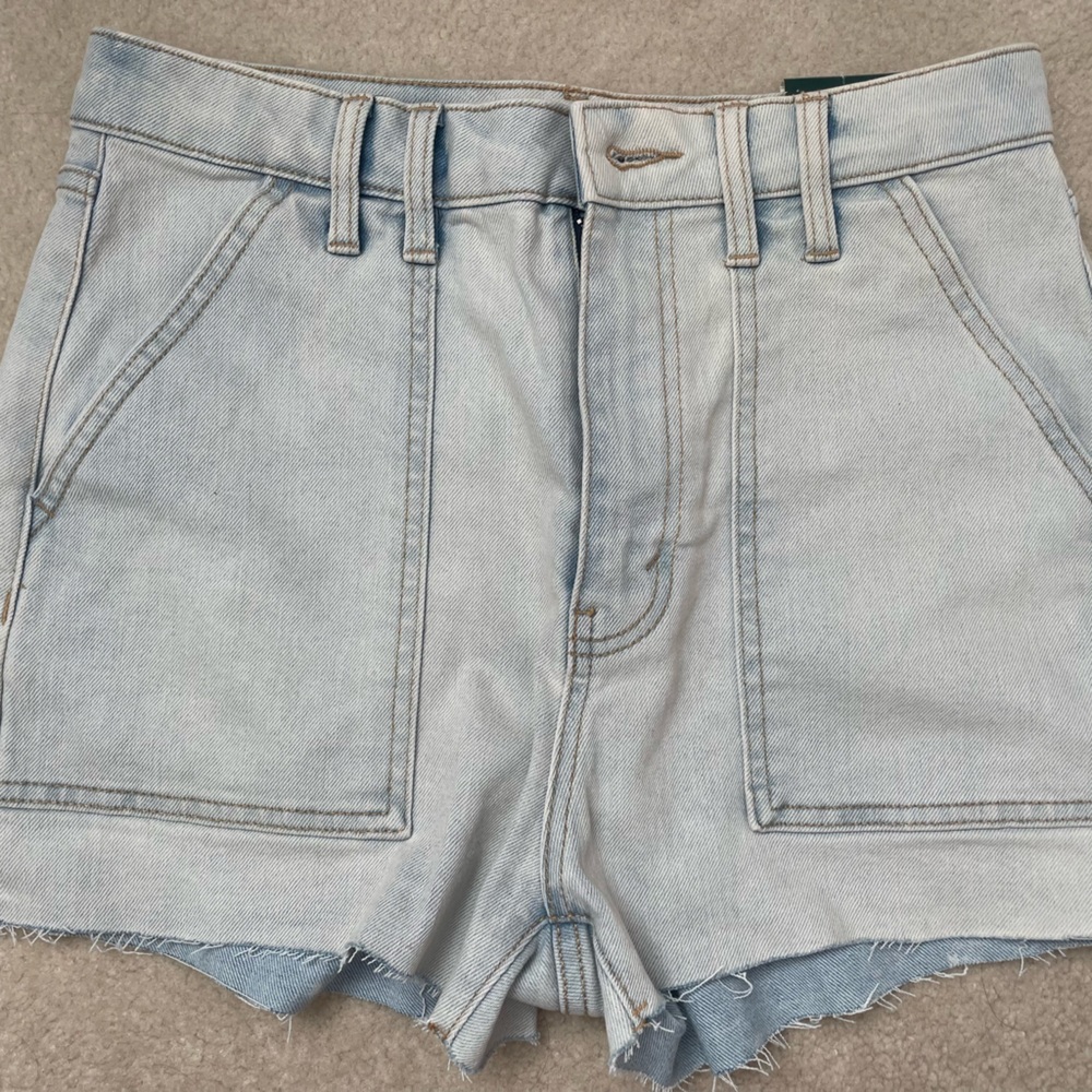 light wash denim target cargo shorts